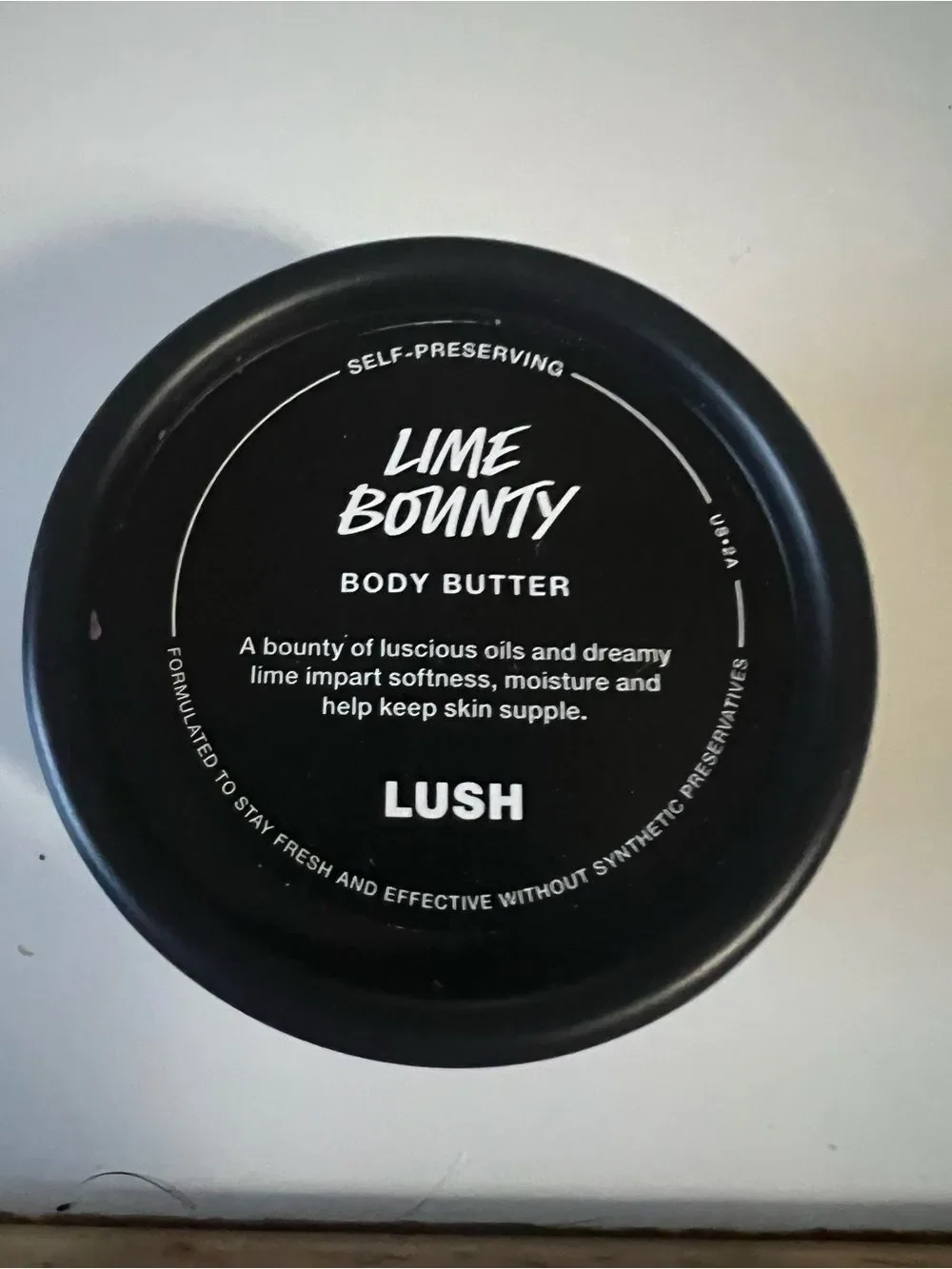 LUSH LIME BOUNTY BODY BUTTER BRAND NEW UNAVAILABLE 1.5 oz